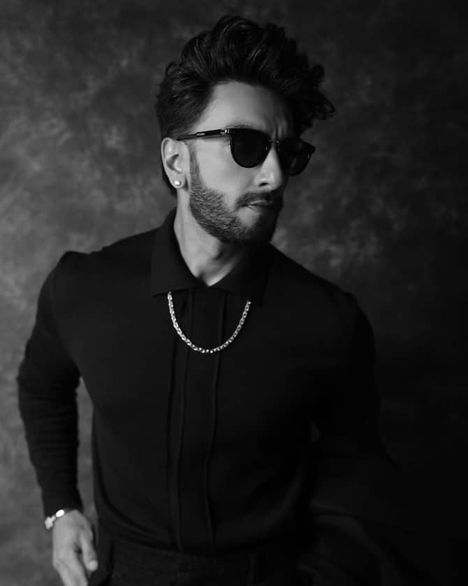 Ranveer Singh makes a fashion statement in monochrome but steals