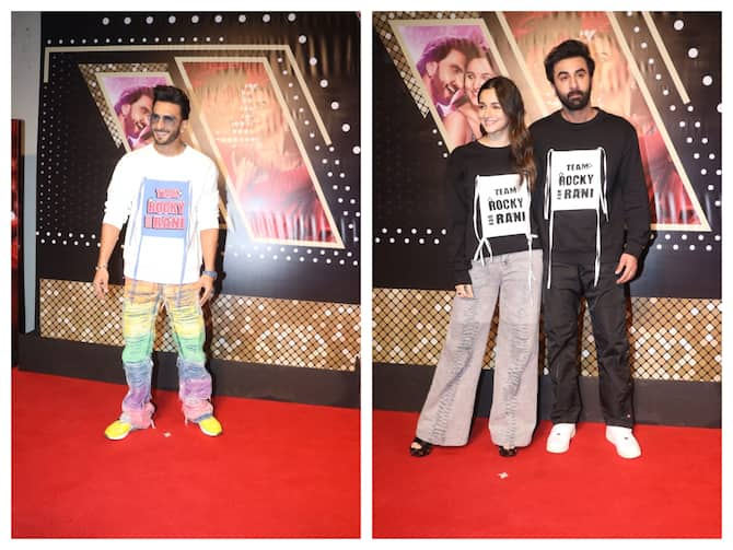 Rocky Aur Rani Kii Prem Kahaani premiere: Alia-Ranbir to Ranveer, Who wore  what