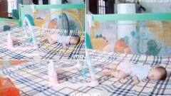 Viral Video: ਪੱਖੇ ਹੇਠ ਵਾਪਰਿਆ ਭਿਆਨਕ ਹਾਦਸਾ, ਸੁੱਤੇ ਬੱਚੇ ਦੀ ਨਿਕਲੀ ਚੀਕ, ਭੱਜ ਕੇ ਵੀ ਨਹੀਂ ਬਚ ਸਕੀ ਮਾਂ