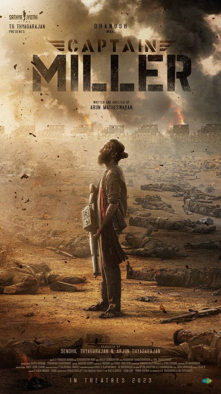 இதனிடையே கடந்த ஜூன் 30 ஆம் தேதி கேப்டன் மில்லர் படத்தின் ஃபர்ஸ்ட் லுக் போஸ்டர் வெளியானது