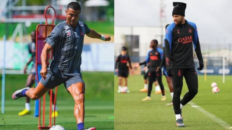 Cristiano Ronaldo Al Nassr play against PSG friendly know kick-off time live streaming team squad Al Nassr vs PSG: আর কিছুক্ষণ পরেই পিএসজি-আল নাসের দ্বৈরথ, মাঠে ম্যাজিক দেখাতে পারবেন রোনাল্ডো?