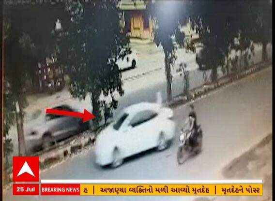 Vadodara accident: વડોદરાના માંજલપુરમાં સર્જાયેલ અકસ્માતનો વીડિયો આવ્યો સામે