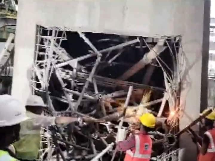 Casualties Cement Factory Accident In Suryapet District Video Death Toll One Dead Multiple Feared Trapped In Cement Factory Accident In Telangana's Suryapet District — WATCH