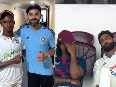 विराट कोहली और रवीन्द्र जडेजा ने वेस्टइंडीज के खिलाड़ियों को दिए टिप्स! देखें वायरल तस्वीरें