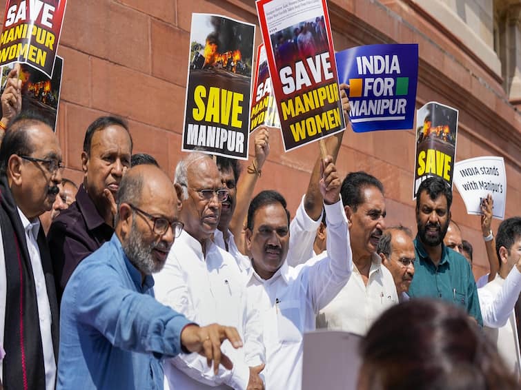 Opposition Parties to Bring No Confidence Motion in Lok Sabha Against Government On Wednesday: Congress Leader Adhir Ranjan Chowdhury Oppn Parties To Move No Confidence Motion In Lok Sabha Tomorrow: Congress's Adhir Ranjan Chowdhury