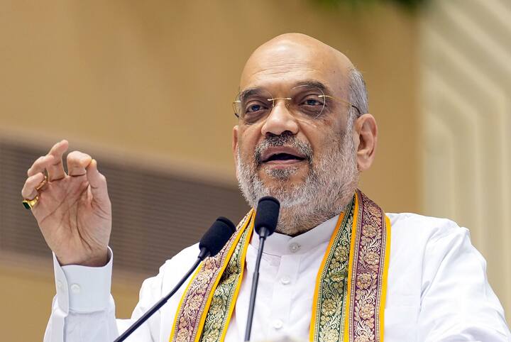 प्रभू रामाचा हा 108 फूट उंचीचा विशाल पुतळा देशातील सर्वात मोठी राम मूर्ती असेल, असं अमित शाह म्हणाले.