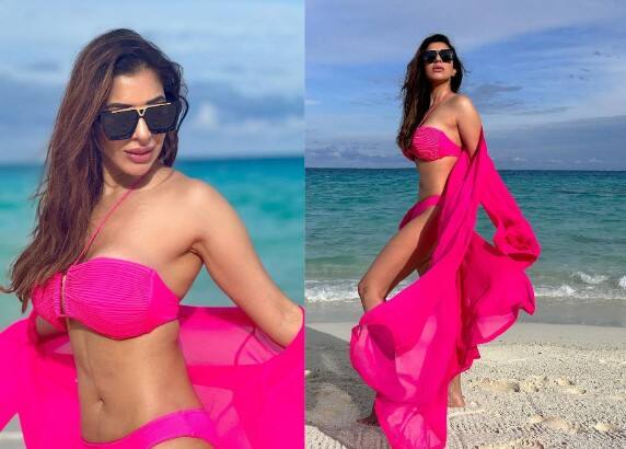 Sophie choudry: એક્ટ્રેસ અને સિંગર સૌફી ચૌધરીએ પિંક બિકિનીમાં આપ્યા હોટ પોઝ, ગ્લેમરસ તસવીરો વાયરલ