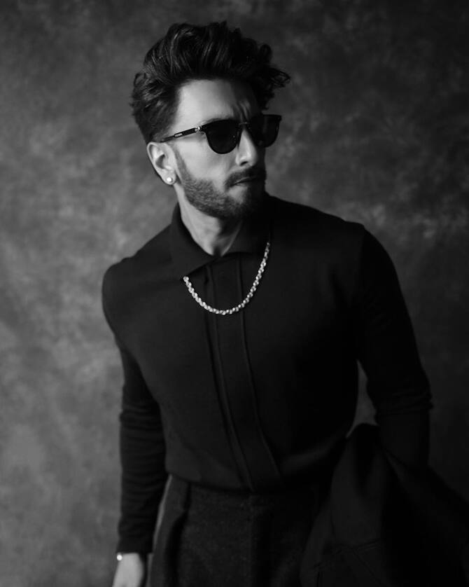 Ranveer Singh makes a fashion statement in monochrome but steals