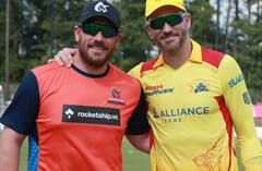 TSK Vs SF: அதிரடியான ஆட்டத்தை வெளிப்படுத்தி கடைசி ஓவரில் த்ரில் வெற்றி பெற்ற டெக்சாஸ் சூப்பர் கிங்ஸ்..