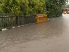 Delhi-NCR Wakes Up To Heavy Rain With Thunderstorms, Waterlogging Reported In Some Parts