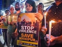 Two Buses Set On Fire In Manipur After A Warring Community Checks For 'Any Members Of Another Community'