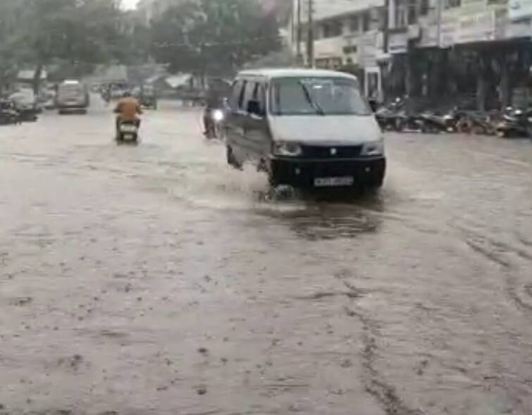 Mahva taluka of Bhavnagar received 2 inches of rain in two hours Gujarat Rain: સૌરાષ્ટ્રમાં મેઘમહેર યથાવત, મહુવામાં બે કલાકમાં 2 ઈંચ વરસાદ ખાબક્યો