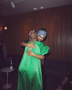 Diljit Dosanjh Posts Pictures With Sia; Singers Share A Warm Hug