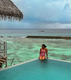 Gouri G Kishan Swimsuit Photos : స్విమ్‌సూట్‌లో '96' బ్యూటీ గౌరీ - మాల్దీవుల్లో మస్తీ మజా