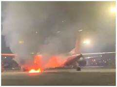 स्पाइसजेट विमान में आग लगने पर शुरू हुई सियासत, आप विधायक ने बीजेपी पर लगाए ये गंभीर आरोप