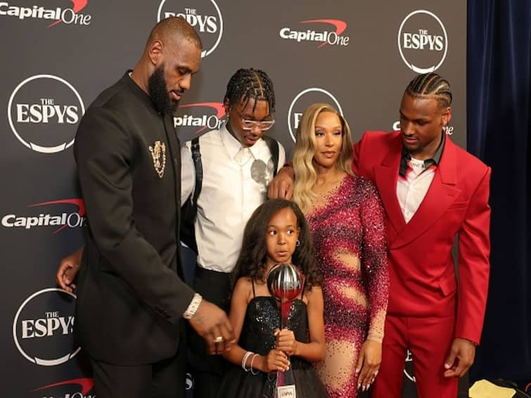 NBA Legend LeBron James' Eldest Son Bronny, 18, Stable After Suffering Cardiac Arrest During Practice: Report LeBron James' Eldest Son Bronny, 18, Stable After Suffering Cardiac Arrest During Practice: Report