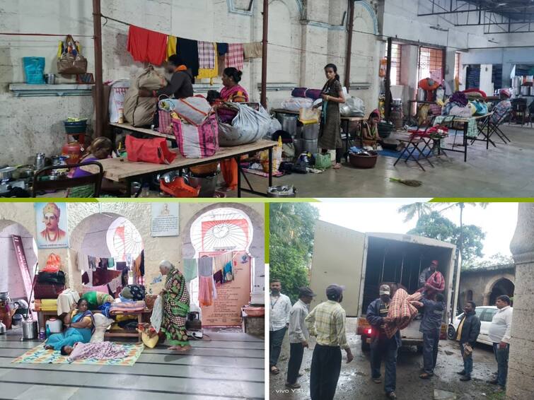 Kolhapur Municipal Corporation 9 families shifted from flood affected areas in Kolhapur Panchganga Hospital temporarily closed Kolhapur Municipal Corporation: कोल्हापूर महापालिकेकडून पूरबाधित क्षेत्रातील नऊ कुटुंबांतील 33 नागरिकांचे स्थलांतर; पंचगंगा रुग्णालय तात्पुरते बंद