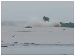 Caught On Cam: Underwater Gas Pipeline Explodes In Yamuna In Uttar Pradesh