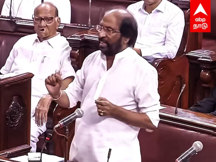 Trichi Siva condemns for turning off microphone while Leader of Opposition Kharge was speaking in the Rajya Sabha Tiruchi Siva: யார் உத்தரவின்பேரில் மைக்கை அணைத்தீர்கள்..? நாடாளுமன்றத்தில் திருச்சி சிவா ஆவேசம்..!