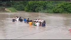 धामणी धरणाचे पाच दरवाजे उघडले; सूर्या नदीला पूर, नदीकाठच्या गावांना सतर्कतेचा इशारा