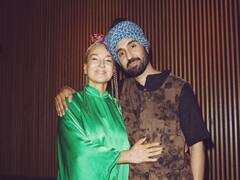 Diljit Dosanjh Posts Pictures With Sia; Singers Share A Warm Hug