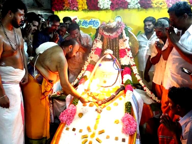 Villupuram Guru Poojai for Sundaramurthy Nayanar and 63 Nayanmars in honor of Aadi Swati Nakshatra TNN திருவெண்ணெய்நல்லூரில் சுந்தரமூர்த்தி நாயனார்,  63 நாயன்மார்களுக்கு குரு பூஜை