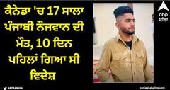 Punjab News : ਕੈਨੇਡਾ 'ਚ 17 ਸਾਲਾ ਪੰਜਾਬੀ ਨੌਜਵਾਨ ਦੀ ਦਿਲ ਦਾ ਦੌਰਾ ਪੈਣ ਨਾਲ ਮੌਤ, 10 ਦਿਨ ਪਹਿਲਾਂ ਗਿਆ ਸੀ ਵਿਦੇਸ਼