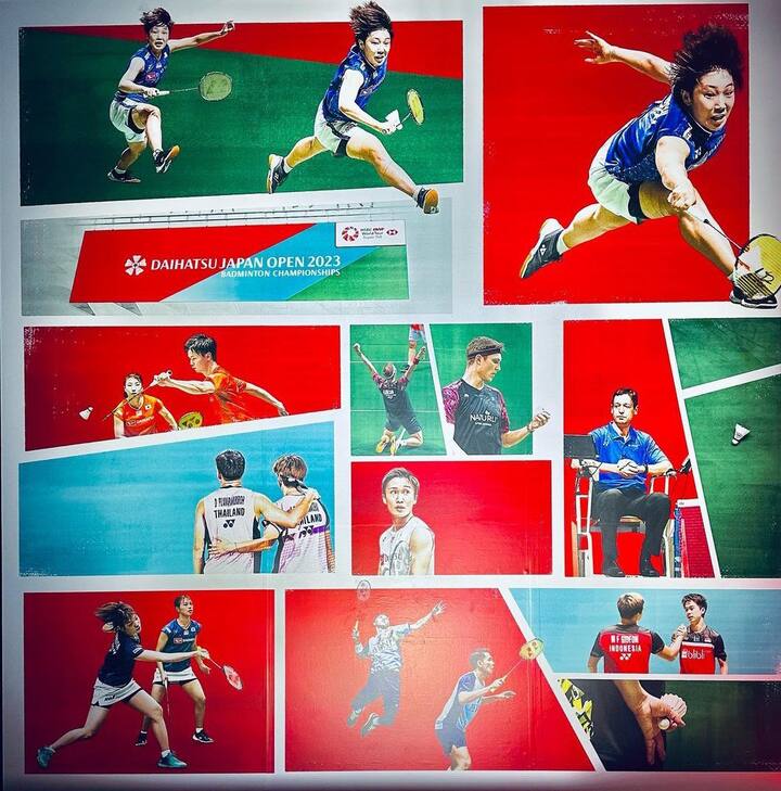 ஜப்பான் ஓபன் பேட்மிண்டன் தொடர் நேற்று (25.07.2023) டோக்கியோவில் தொடங்கி உள்ளது. 26 நாடுகளை சேர்ந்த வீரர்கள் கலந்து கொள்ளும் இத்தொடர், இன்று (ஜூலை 25) தொடங்கி ஜூலை 30 வரை நடைப்பெற இருக்கிறது. இந்த தொடரில் இந்தியாவை சேர்ந்த பி.வி.சிந்து, ஸ்ரீகாந்த், எச்.அஸ்.பிரணாய் உள்ளிட்ட பலர் கலந்து கொண்டனர்.