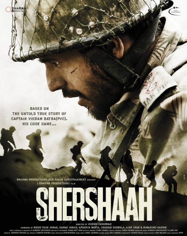 साल 2021 में ओटीटी प्लेटफॉर्म पर रिलीज हुई फिल्म ‘शेरशाह’ कैप्टन विक्रम बत्रा की बायोपिक है. इस फिल्म को दर्शकों ने काफी प्यार दिया था. कैप्टन विक्रम बत्रा 1999 के कारगिल युद्ध में देश के लिए शहीद हो गए थे. फिल्म में सिद्धार्थ मल्होत्रा ने कैप्टन विक्रम बत्रा का रोल प्ले किया है.