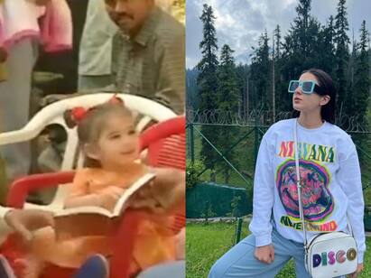 saif ali khans daughter sara ali khans chilhood video goes viral Watch Video : மழலையில் இப்படி.. வைரலாகும் சைஃப் அலிகான் மகன் சாராவின் வீடியோ..