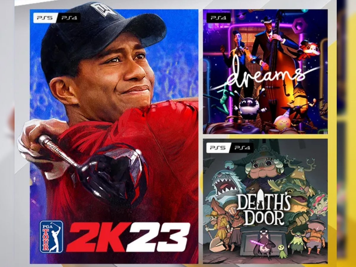 PGA Tour 2K23 e Dreams são jogos grátis do PS5 e PS4 na PS Plus de agosto