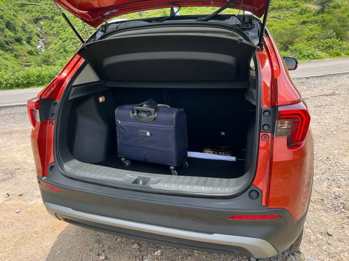 The boot space of the Elevate is 458 litres which is segment highest and it also has the highest ground clearance of 220mm. (Source: Somnath Chatterjee)