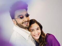 Alia Bhatt Ranveer : பட ப்ரோமோஷனில் பிசியாக இருக்கும் பாலிவுட்டின் ரீல் ஜோடி..வைரலாகும் புகைப்படங்கள்!