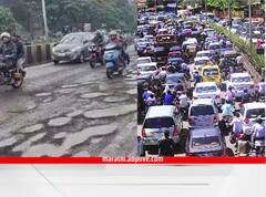 Pune Traffic : खड्ड्यात गेलं पुणे? लोकांपेक्षा वाहनंच जास्त, 135 खड्ड्यांचे ब्लॅक स्पॉट; वाहतूक कोंडीवर तोडगा काय?; मास्टर प्लॅन तयार