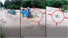 Heavy Rains in Telnagana | వాగు ఉద్ధృతికి నీట మునిగిన ఊరు.. ఎక్కడంటే..? | ABP Desam