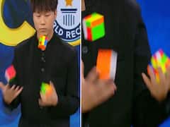 Chinese Man Solves Three Rubik's Cubes While Juggling Them, Creates Guinness World Record