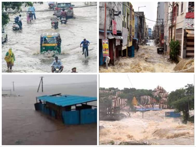 Telangana kadem dam overflows due to heavy rain districts issued red alert Telangana Rain: கொட்டித்தீர்க்கும் கனமழை...காட்டாறுகளில் வெள்ளப்பெருக்கு.. அறிவிக்கப்பட்ட ரெட் அலர்ட்