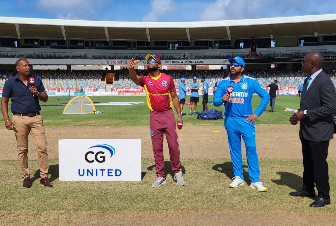 IND Vs WI 1st ODI Live Updates India playing against West Indies match highlights Kensington Oval Stadium IND Vs WI, 1st ODI: ટીમ ઈન્ડિયાએ પહેલી વનડેમાં વેસ્ટ ઈન્ડિઝને 5 વિકેટે હરાવ્યું, ઈશાન કિશને અડધી સદી ફટકારી