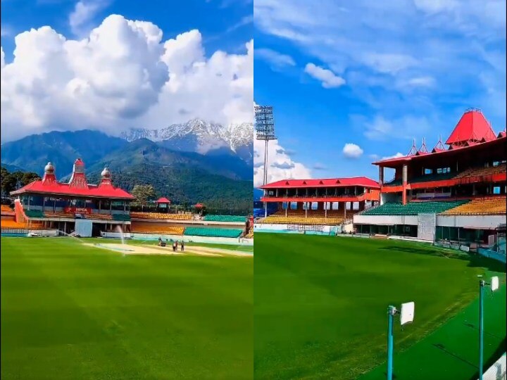 Cricket Stadium Dharamshala Stock Photos  Free  RoyaltyFree Stock Photos  from Dreamstime