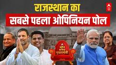 C-Voter Rajasthan Election Opinion Poll : राजस्थान में किसकी बन रही है सरकार, देखिए सबसे बड़ा सर्वे | ABP News