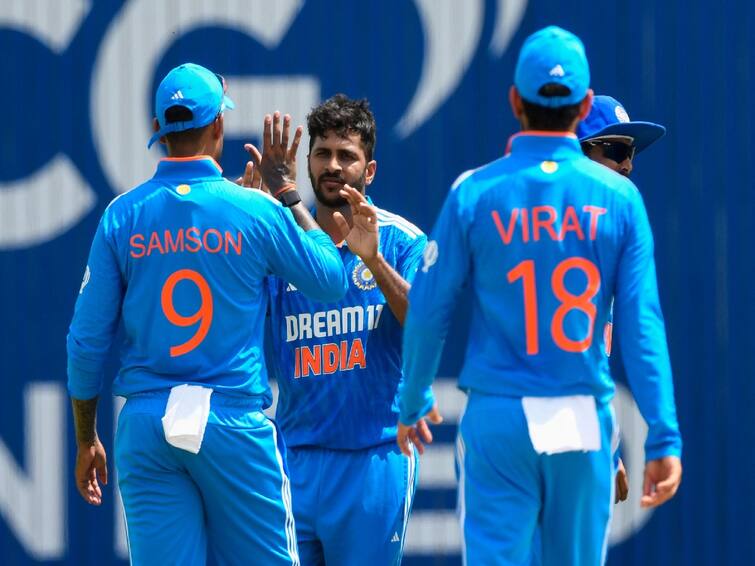 IND vs WI 1st ODI: Team India defeated West Indies for the 9th consecutive time in ODIs, know which records were set in the match IND vs WI: ટીમ ઈન્ડિયાએ વેસ્ટ ઈન્ડિઝને વનડેમાં સતત 9મી વખત આપી હાર, જાણો મેચમાં કયા કયા રેકોર્ડ બન્યા