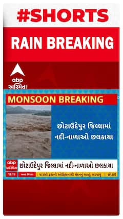 Chhota Udepur Rain | છોટાઉદેપુરમાં ભારે વરસાદ પછી નદી-નાળા છલકાયા