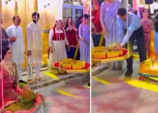 Watch: ભૂખમરાનો સામનો કરી રહેલા પાકિસ્તાનના અમીર વ્યક્તિએ કર્યો પૈસાનો દેખાડો, લગ્નમાં દીકરીને સોનાની 'ઇંટો'થી તોલતા લોકો ભડક્યા
