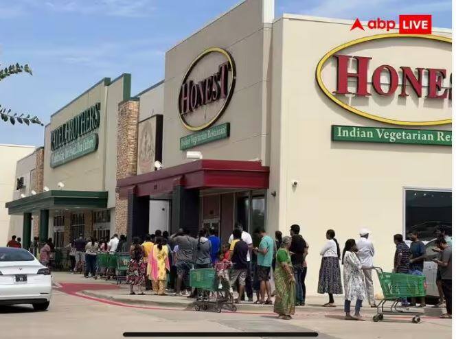 Panic Rice buying in United States Nris hoarding Rice at homes after indian bans Rice Export Panic Rice Buying : ਕਿਉਂ ਅਮਰੀਕਾ 'ਚ ਚੌਲ ਖਰੀਦਣ ਲਈ ਲੰਬੀਆਂ ਲਾਈਨਾਂ 'ਚ ਖੜੇ ਹਨ ਲੋਕ ? ਕੀ ਹੈ ਭਾਰਤ ਨਾਲ ਇਸ ਦਾ ਸਬੰਧ !