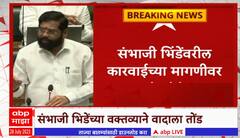 CM Eknath Shinde On Sambhaji Bhide : भिडे गुरुजींबाबत तपास करुन योग्य ती कारवाई करु- मुख्यमंत्री
