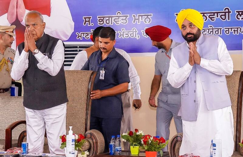 Governor's reply to CM, Bhagwant Mann is like my son CM Vs Governor : ਰਾਜਪਾਲ ਦਾ ਸੀਐਮ ਨੂੰ ਜਵਾਬ, ਭਗਵੰਤ ਮਾਨ ਮੇਰੇ ਬੱਚਿਆਂ ਵਰਗਾ, ਮੁੱਖ ਮੰਤਰੀ ਭਾਸ਼ਾ 'ਤੇ ਕਰਨ ਕੰਟ੍ਰੋਲ