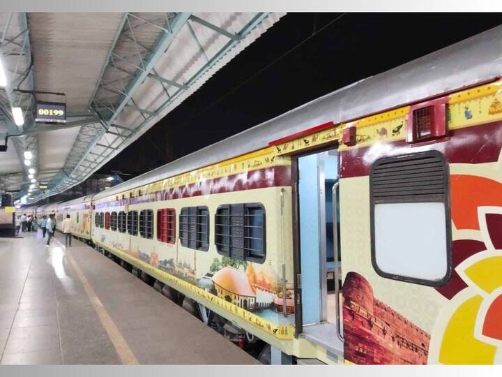 दक्षिण, पश्चिम रेल्वे, मध्य रेल्वे आणि पश्चिम मध्य रेल्वे मार्गे बनारसला पोहोचेल.