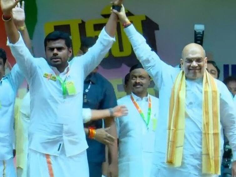 Amit Shah Speech Attacks DMK BJP Padayatra Tamil Nadu En Mann En Makkal BJP Leader Annamalai Amit Shah Speech: அண்ணாமலை ஒரு ட்வீட் போட்டலே போதும்: திமுகவை சாடிய அமித்ஷா