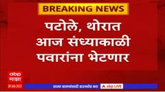 Nana Patole - Thorat meet Sharad Pawar : नाना पटोले, थोरात शरद पवारांची भेट घेणार