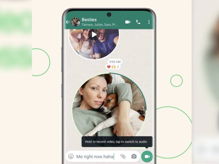 WhatsApp Video Message Update How To Use Mark Zuckerberg Meta WhatsApp Makes Sharing Short Videos 'As Easy As Sending A Voice Message' In Latest Update